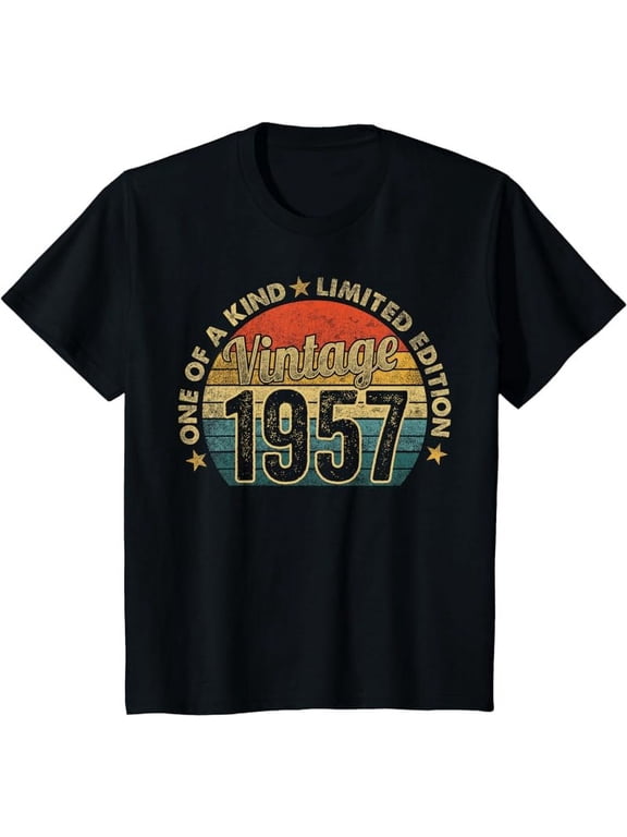 66 Years Old Vintage 1957 Limited Edition 66th Birthday T-Shirt