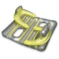 thumbnail image 1 of Swim Central 66" Yellow and Silver Inflatable Face-To-Face Pool Raft Dual Air Mattress, 1 of 3