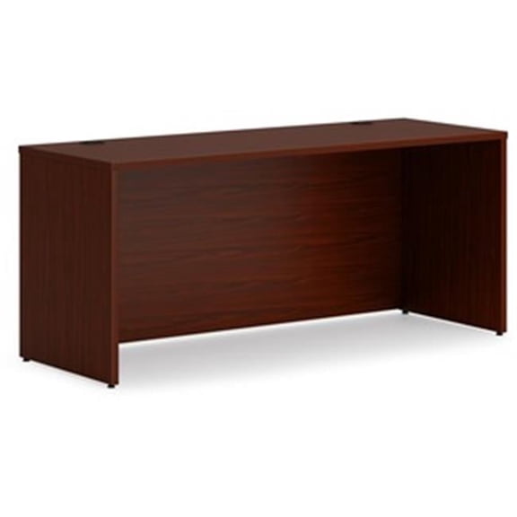 66 in. Shell Credenza, Mahogany