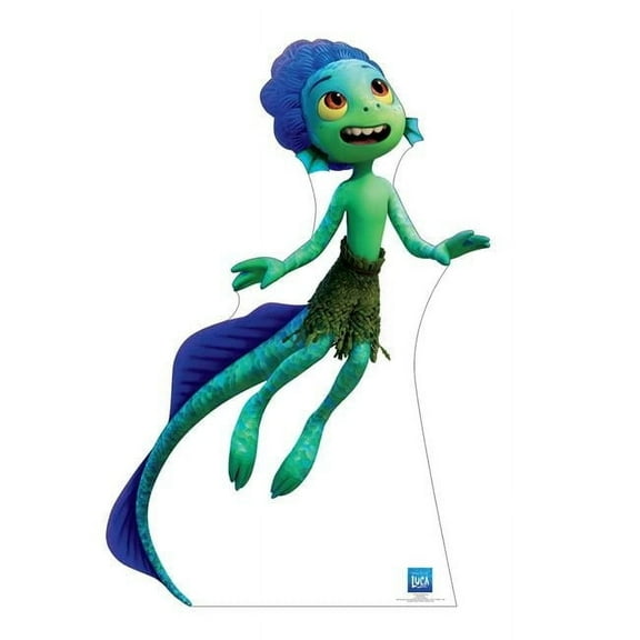 66 x 45 in. Luca Sea Monster Cardboard Cutout, Disney - Pixar Luca
