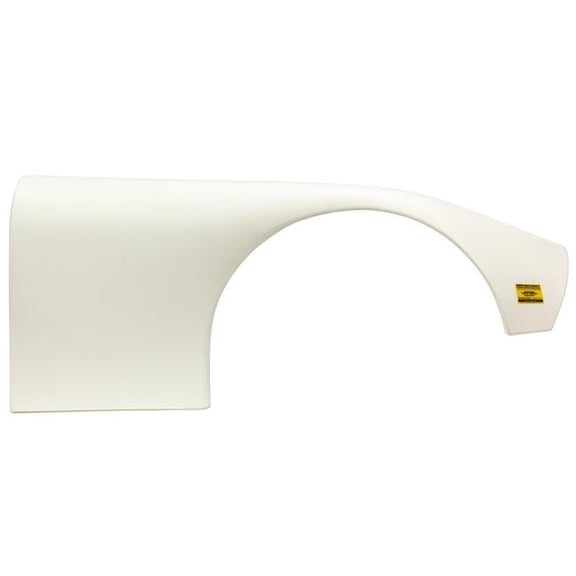 660-24-WR 10 in. Tire ABC Plastic Fender - White