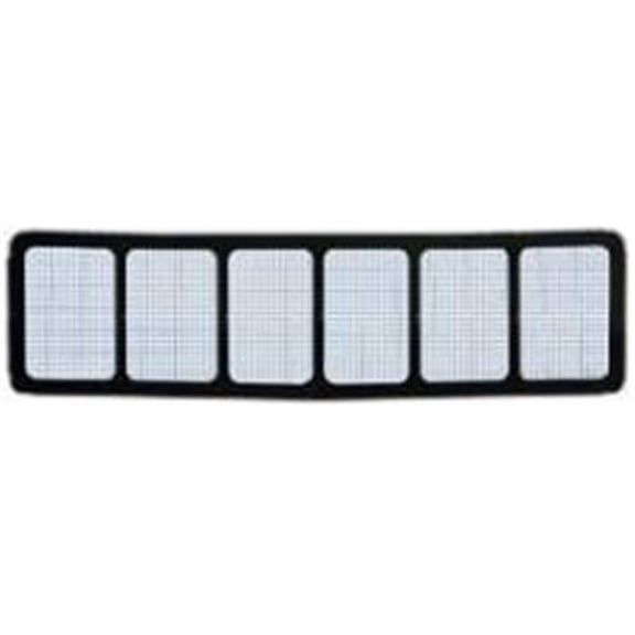 660-4112-B 0.25 in. Mesh ABC Lower Nose Screen, Black