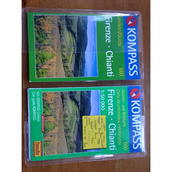 660 Kompass Firenze-Chianti (Paperback)