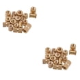 thumbnail image 1 of 660 Pcs M2-M5 Brass Knurled Nut Round Nut Classification Kit Fastener Set, 1 of 6