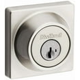 thumbnail image 1 of 660 SQT 15 SMT RCAL RCS K3 Contemporary 1-Cyl Deadbolt - Satin Nickel, 1 of 7