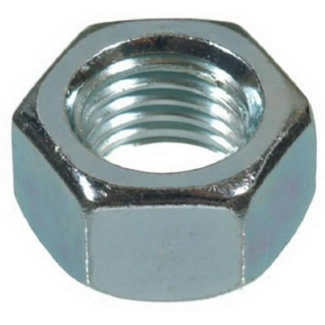 660000 Hex Nut, Coarse Thread, 1/4-20, Zinc-Plated Steel, 25-Lb. - Quantity 1