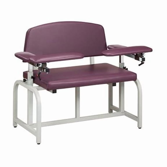 66000B Lab x Series Bariatric Blood Drawing Chair with Padded Arms