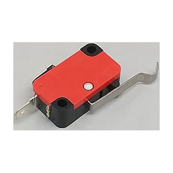 6600JB3001F Refrigerator Dispenser Micro Switch - 1" Rounded End Lever - Normally Open/NO - 15A - Genuine New - AM 2-4-8 - EA221107