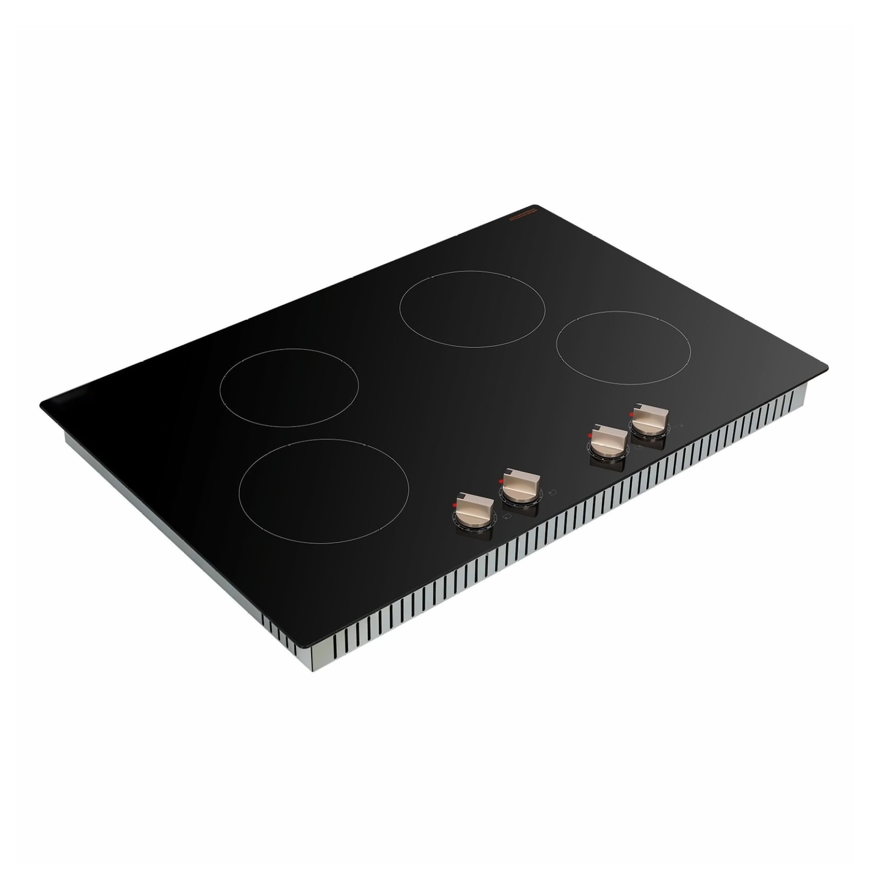 6600W 4 Burner Induction Cooktop, Electric Countertop Stove, Knob Control, Built-in Cooktop for Kitchen, Fast Heating, Safety Features, Easy Clean