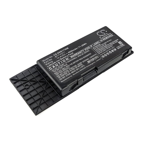 6600mAh BTYVOY1 Battery for DELL Alienware M17x R4 Alienware M17x R3 Alienware M17x R3-3D