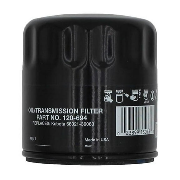 66021-36060 Transmission Filter Fits Kubota All “B” series B1550D B1550E