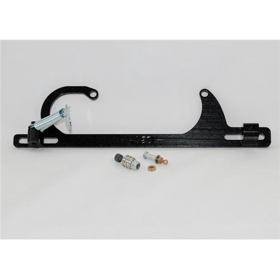 6602BK Throttle Cable & Spring Bracket for 4150-60 Morse Throttle Cable, Black