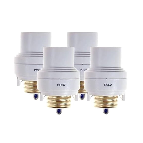 6603BC 150W 3-Level Touch Control Lamp Socket Dimmer, White, Single, Multi (Pack of 4)