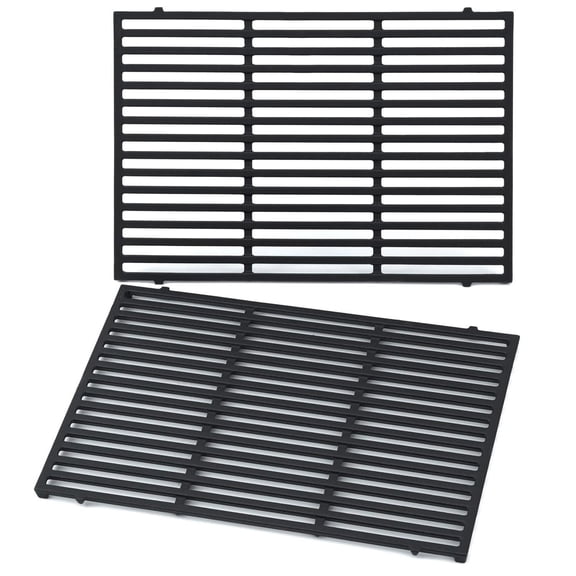 66095 Cast Iron Grill Grates for Weber Genesis II 300 Series, Genesis II E-310, E-315, E-325, E-330, E/S-440 Grills, Weber Grill Replacement Parts