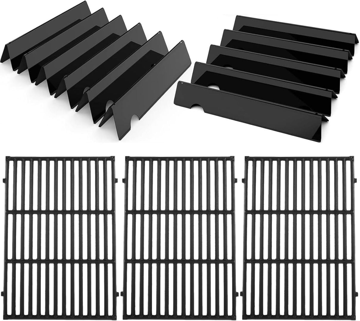Barras Aromatizantes De 17 Pulgadas Para Weber Genesis II E-310 E-315 S-335, Para Repuesto De Piezas De Parrilla Weber Genesis Iilx Serie 300 2017
