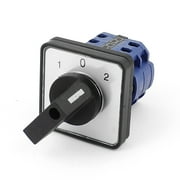 660V 20A 3 Position 8 Terminal Rotary Selector Cam Changeover Switch