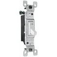 thumbnail image 1 of 660WGCACC20 Single Pole Toggle Switch, 15A, White, 1 of 1