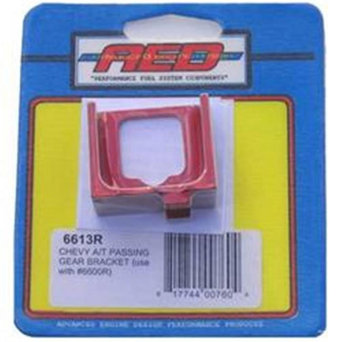 6613R Billet Transmission Kickdown Brackets for 6600 GM, Red