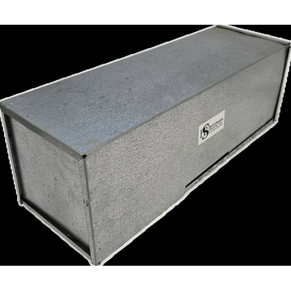 6618AHD Sherman Non-Folding Aluminum Live Capture Animal Trap 6W x 6H x 18L in.