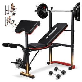 Fitrx Squat And Bench Rack Walmart FitRx Weight Bench With Squat