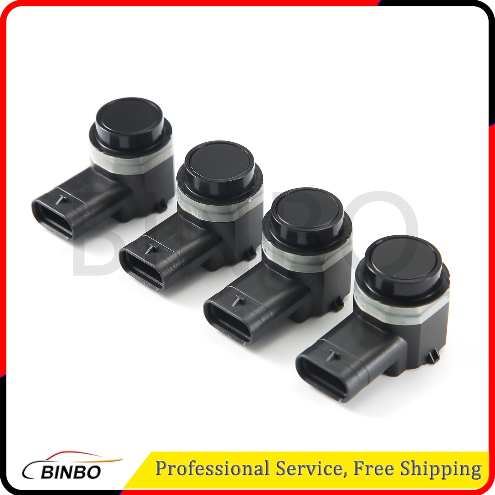 66209231277 4Pcs Car Reverse Parking Sensor Parking Sensor - Walmart.com