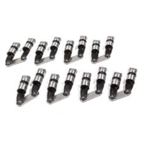 66292X903E-16 Roller Lifter with Offset Intake for Small Block Chevy - Set of 16