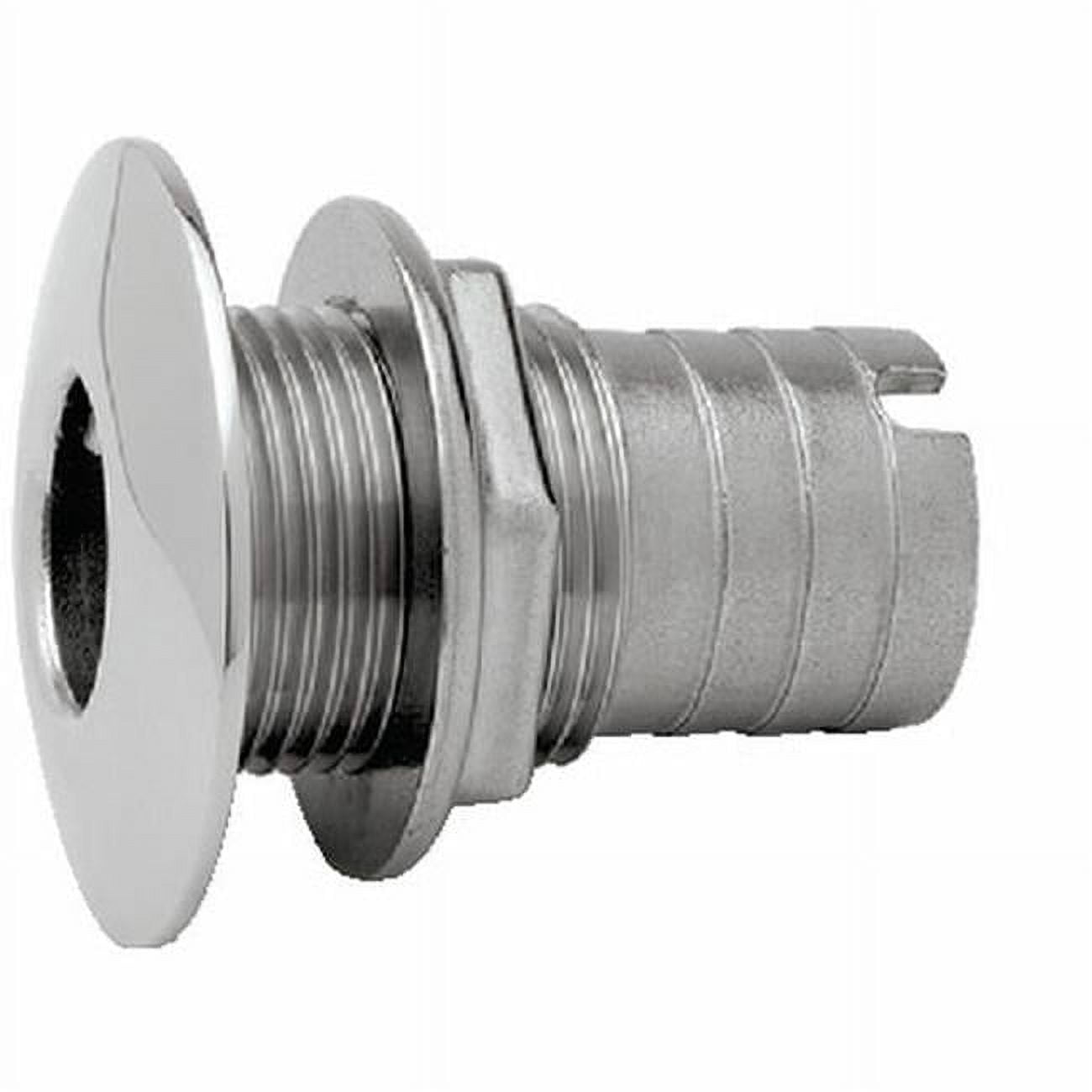 665433 1-0.12 ft. Through-Hull Fitting, Stainless Steel - Walmart.com