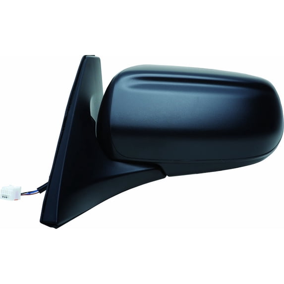 66566M - Fit System Driver Side Mirror for 99-03 Mazda Protégé, textured black, foldaway, Power Fits select: 1999-2003 MAZDA PROTEGE