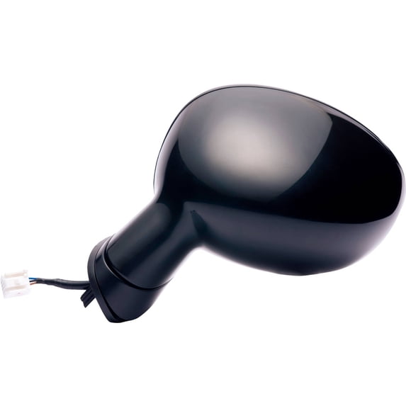 66568M - Fit System Driver Side Mirror for 06-15 Mazda MX-5 Miata, black PTM, foldaway, Power