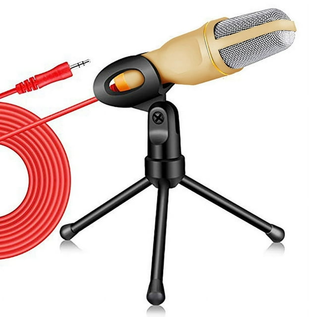 666 Professional 3.5mm Microphone Wired Home AUX Audio Stereo Desktop