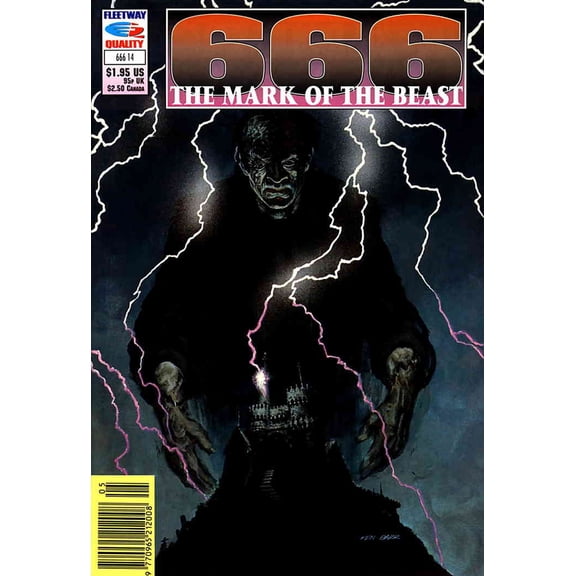666: The Mark of the Beast #14 VF ; Fleetway Quality Comic Book