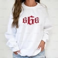 thumbnail image 1 of 666 The Number of the Beast Dark Gothic Halloween Graphic Unisex Sweatshirt M390007, Up to Size 5XL, 1 of 2