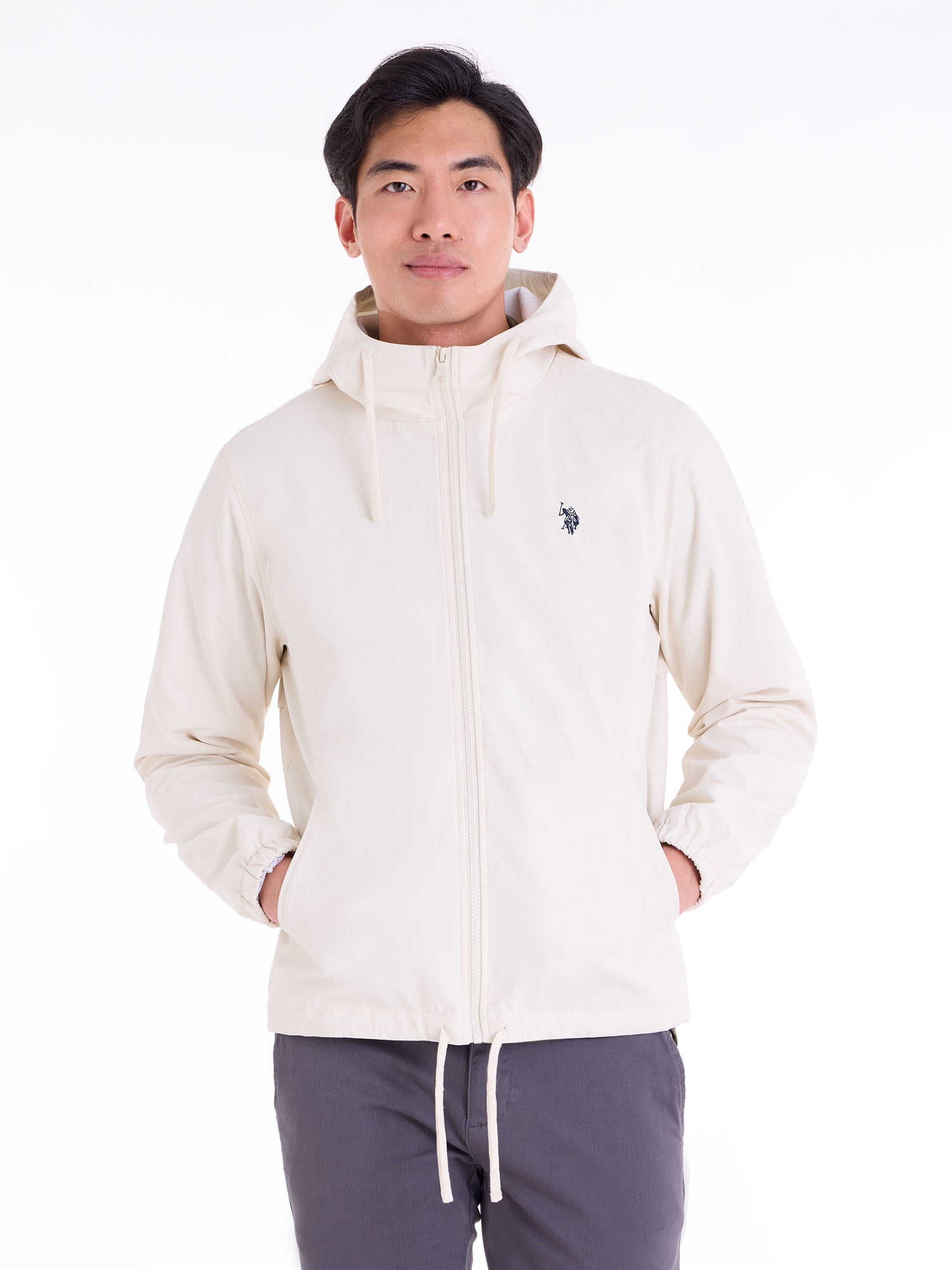 U.S. Polo Assn. Men's Bone White Surf Jacket , S