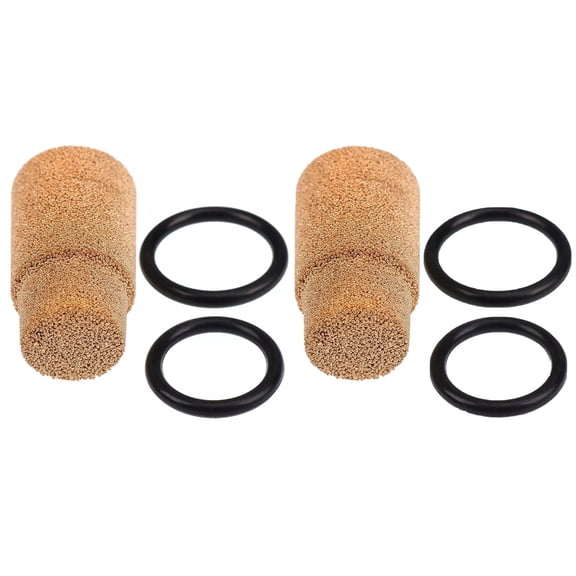 6661807 2Pcs Hydraulic Case Drain Filter with Seals fits Bobcat 428 645 653 425 T300 T320 S250 S300 S330 T250 T200 T190 T180 742 743 751 753 763 773 853 863 864