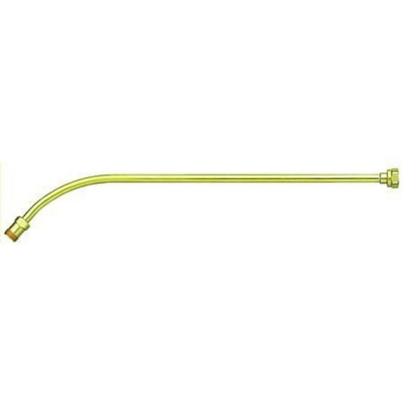 6671-18 TeeJet 18" Curved Spray Wand Extension - Fixed Body