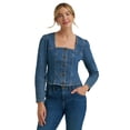 thumbnail image 1 of Lee® Women's Heritage Long Sleeve Button-Front Denim Top, Sizes XS-XXL, 1 of 10