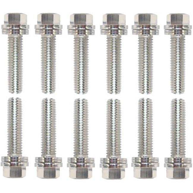 Proform Wedge Locking Header Bolts LS - 8mm x .984in (12pk) Proform Wedge Locking Header Bolts LS - 8mm x .984in (12pk)
