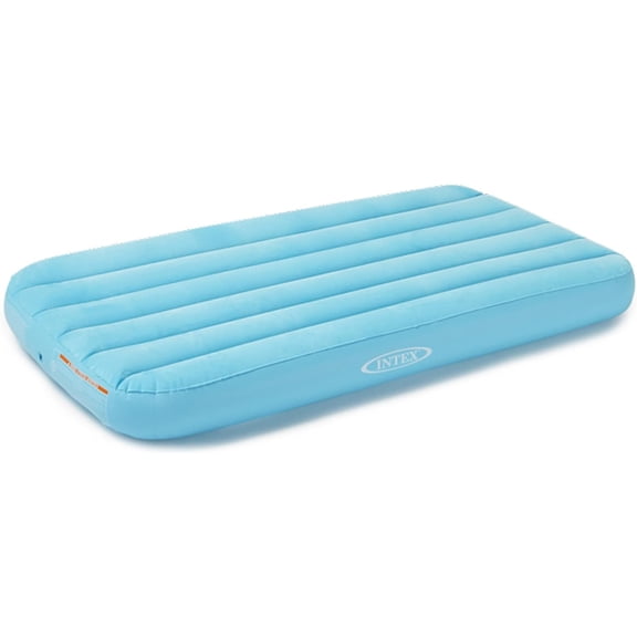 66803EP Cozy Kidz Inflatable Airbed: Fiber-Tech Velvety Soft Surface Carry Bag Included Color May Vary 34.5" x 62" x 7"