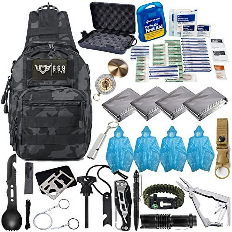 669 Elite Premium Survival Gear and Equipment Shoulder Bag, 51 in
