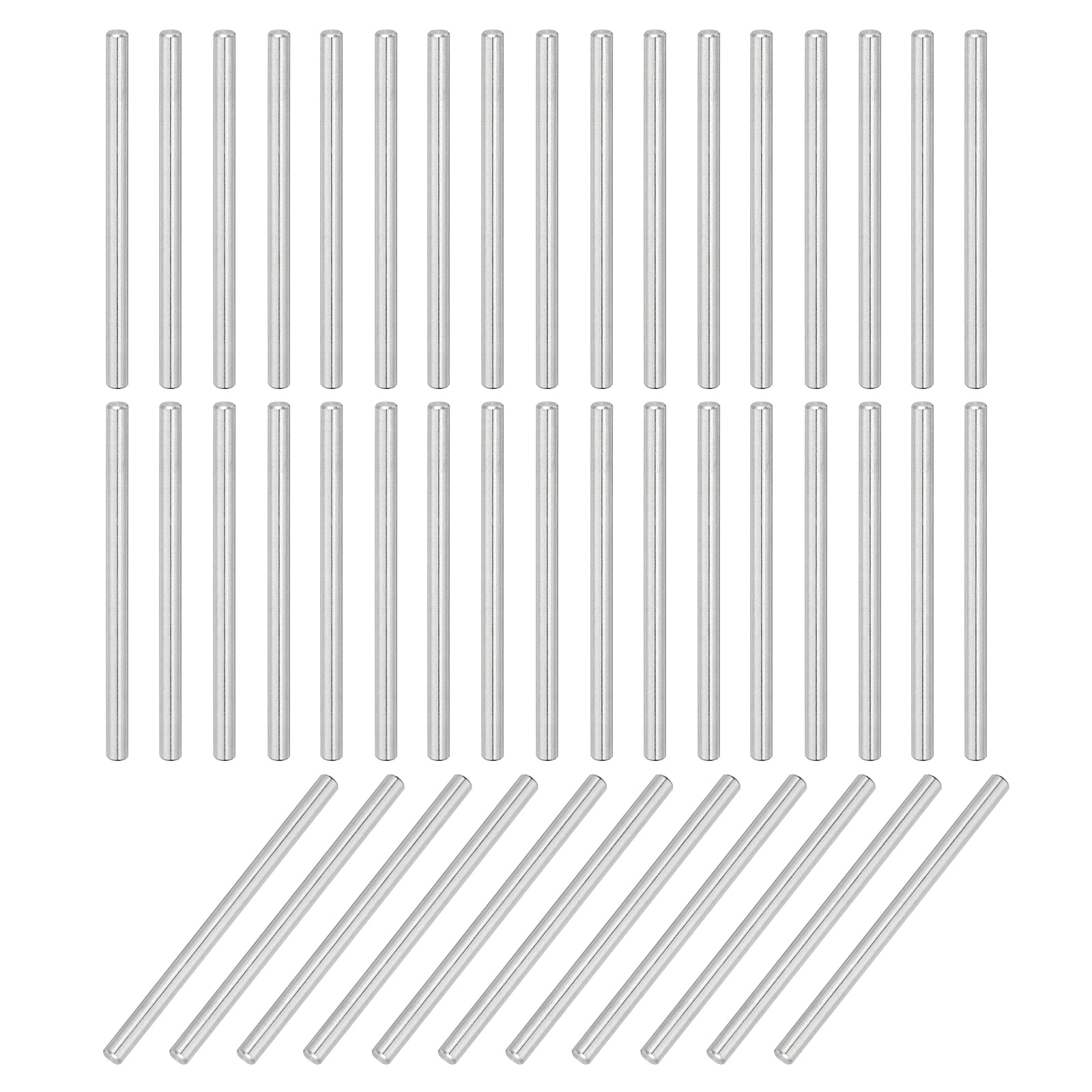 50pcs Dowel Pins M2(2mm) X 36mm Stainless Steel Shelf Support Peg Pin Rod - View #6