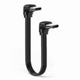 thumbnail image 1 of 66W Type C to Type C Flat Charging Cable for Smartphones Tablets and Laptops 90 Degree Option Soft Silicone USB C Cord, 1 of 10