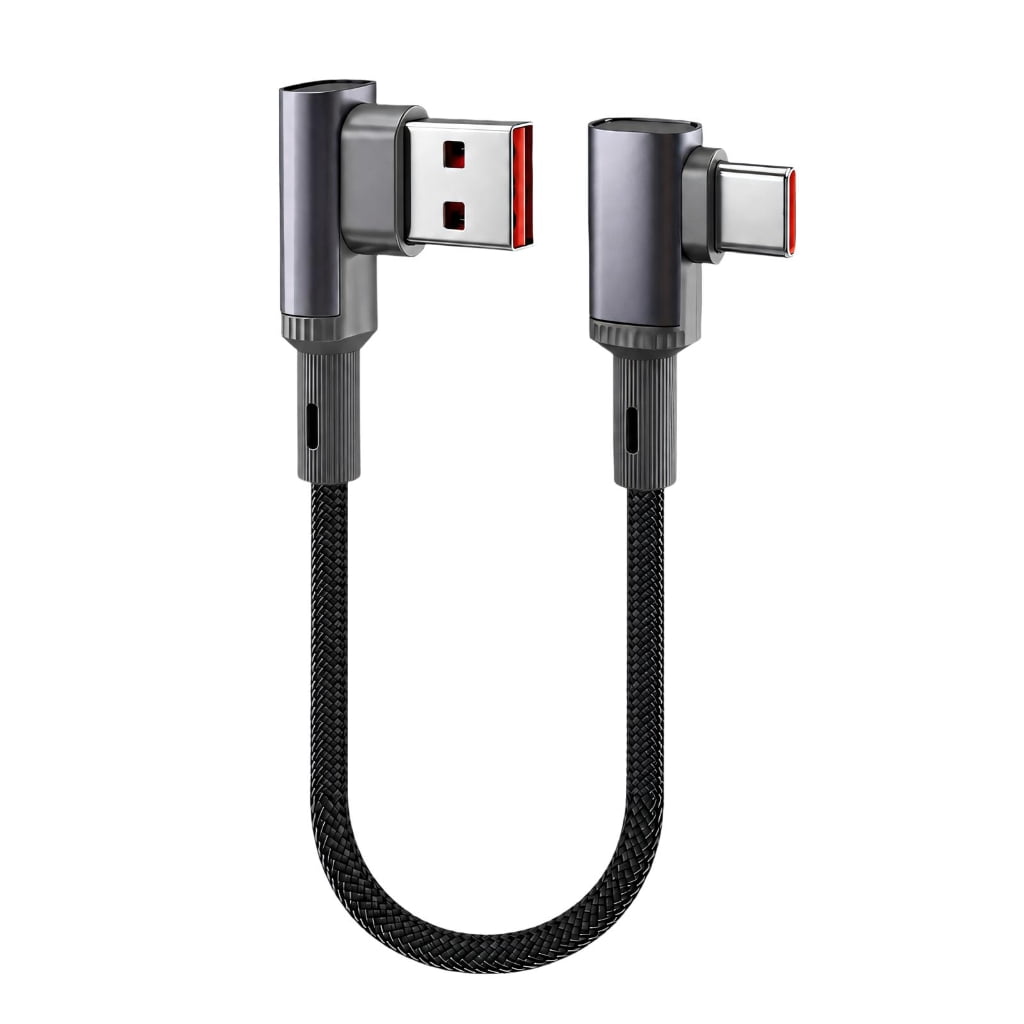 Usb Computer Power Cable 66W USB 2.0 to Type C Woven Power Cable for Car, Desk and Battery Use ...