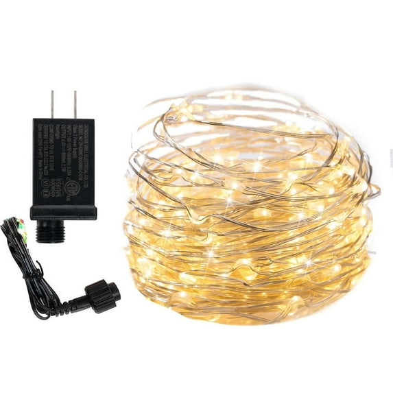66ft 200 LED Rope Lights Outdoor, Waterproof Led String Lights Plug in for Christmas Party Porch Deck Garden Decor