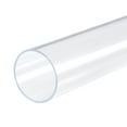thumbnail image 1 of Uxcell Acrylic Pipe Rigid Round Tube Clear 66mm ID 70mm OD 500mm, 1 of 4