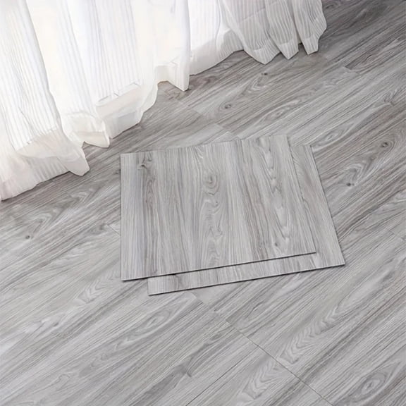 66pcs  Deluxe Vinyl Floor Tile, 12x12 Inches, Peel And Stick Wear Resistant, DIY Wallpaper, Tile Decals for Kitchen Bedroom Living Room Decoration, Father's Day Party Decoration