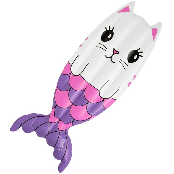 66x27" Purrfect Purrmaid Inflatable Pool Float