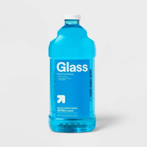 67.6 fl oz Streak-Free Glass Cleaner Refill - Fast-Acting for Sparkling Windows & Mirrors