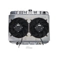 thumbnail image 1 of 67-70 Mustang BB 24in Ra diator & 16 Fan Kit AT, 1 of 4