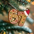 thumbnail image 1 of 67 Christmas Ornament – Funny 67 Ornament for Christmas Tree, Durable & Fade-Resistant Holiday Decor, Humor-Themed Ornament for Xmas Tree, Birthday Gifts & Novelty Decoration, 1 of 7