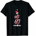 thumbnail image 1 of 67 Christmas Tree Candy Cane Holiday Six Seven Meme Brainrot T-Shirt (Men's, Women's), 1 of 4